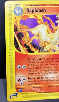 Rapidash #51 WOTC Black Star Promo Pokemon TCG 2002 NM Wizards of the Coast - Image 4