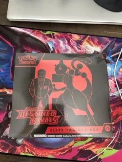 Pokemon TCG Destined Rivals Elite Trainer Box ETB - Factory Sealed - Image 1
