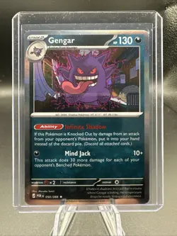 Gengar 050/088 Rare Perfect Order Pokemon Holo Near Mint - Image 1