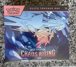 Pokemon Chaos Rising Elite Trainer Box Factory Sealed ETB - Image 1
