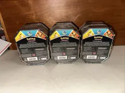 Lot 3 Pokemon TCG Eevee Evolutions Tin Jolteon V Vaporeon Flareon SEALED TIN LOT 820650809057 - Image 3