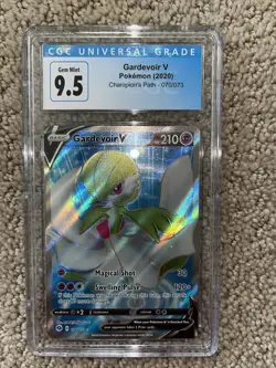 Gardevoir V Pokemon TCG 2020 Champions Path 070/073 Full Art CGC 9.5 - Image 1