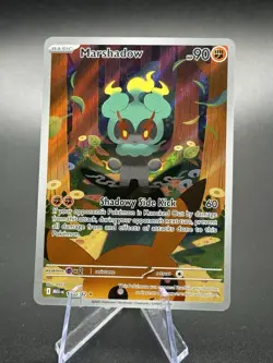 Marshadow - 146/132 - Pokemon Mega Evolution Illustration Rare NM - Image 1