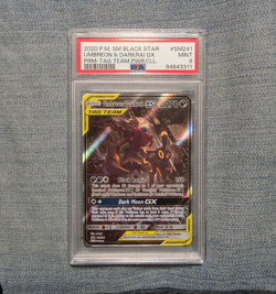 Pokemon TCG Umbreon & Darkrai GX SM241 Holo TAG TEAM Promo PSA 9 2020 - Image 1