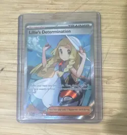 Pokemon TCG Lillie's Determination 169/156 Ultra Prism Ultra Rare Full Art Holo - Image 1
