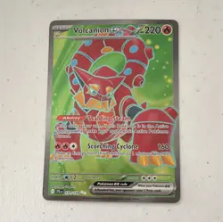 Volcanion EX 171/159 Steam Siege Ultra Rare Holo English 2016 Full Art EX - Image 1
