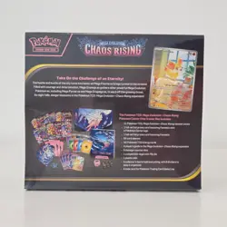 Chaos Rising Pokemon Center Elite Trainer PC ETB Sealed + Protector - Image 3