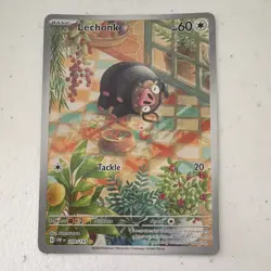 Pokemon TCG Lechonk 209/197 SV03 Obsidian Flames Illustration Rare Holo 60HP - Image 1