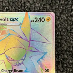Vikavolt GX 152/145 Full Art Rainbow Secret Rare Guardians Rising Pokemon NM/M - Image 4