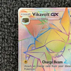 Vikavolt GX 152/145 Full Art Rainbow Secret Rare Guardians Rising Pokemon NM/M - Image 5