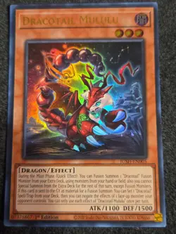 Dracotail Mululu 1st Edition Ultra Rare Justice Hunters JUSH-EN005 VLP - Image 1