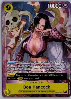 ONE PIECE - BOA HANCOCK - ALT ART SR THE AZURE SEA'S SEVEN - OP14-112 NM - Image 1