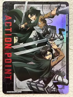 UNION ARENA Attack on Titan UA23BT/AOT-1-AP06 AP Levi Eren - Image 1
