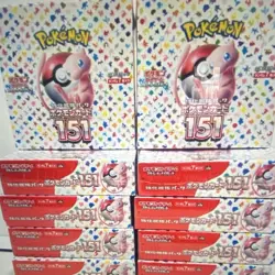 Pokemon TCG Card 151 sv2a Japanese Booster Box Sealed 2023 (1 Box) - Image 2
