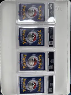 All 4 Pokemon Movie Promo Cards 1999 Electabuzz Mewtwo Pikachu Dragonite PSA - Image 2