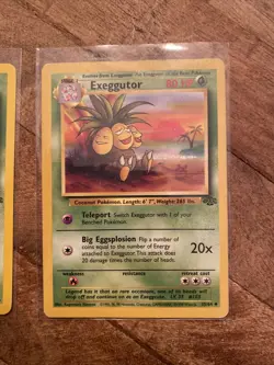 Exeggcute #52/64 & Exeggutor #35/64 Card Lot - Pokemon Jungle Set - NM Condition - Image 3