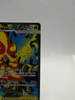 Mega Pyroar ex 099/086 - ME04: Chaos Rising (CRI) Ultra Rare Holo Pokemon Card - Image 2