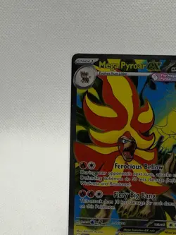 Mega Pyroar ex 099/086 - ME04: Chaos Rising (CRI) Ultra Rare Holo Pokemon Card - Image 5