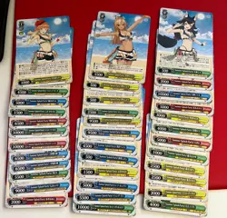 Weiss Schwarz Hololive Production Summer Collection Japanese 36 card lot - Image 1