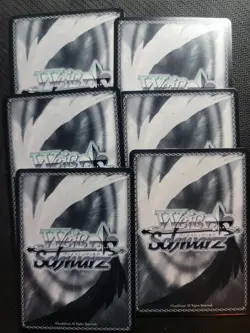 English Weiss Schwarz Hololive Card Lot of 6 -- Suisei, Lamy, Chloe and more! - Image 2
