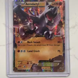 Aerodactyl EX Black Star Promo Ultra Rare Holo Card XY97 Lightly Played Cond. - Image 1