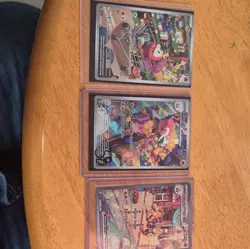Pokemon TCG 3-Card Lot Paldean Fates Fuecoco Crocalor Skeledirge ex Holo - Image 1