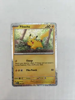 Pikachu 002/015 Holo McDonald's Promos 2024 Pokemon Card - Image 1