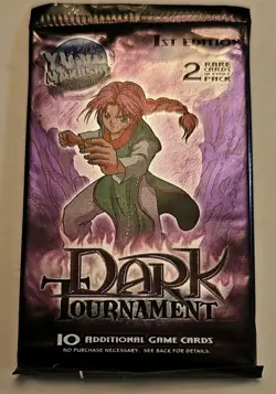 Yu Yu Hakusho "Dark Tournament" 10-Card Sealed Booster Pack (1) - Image 1