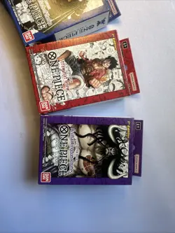 One Piece CCG Card Game 1st Edition Super Pre Release Starter Deck Set 1-4 - Image 4