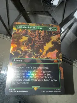 Mtg Last March of the Ents Foil Universes Beyond: the Lord of the Rings - Image 1