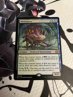Magic: The Gathering Wistfulness ECL 0252 Rare Creature Blue/Green Evoke - Image 1