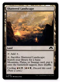 Shattered Landscape 226 Modern Horizons 3 Normal NM - Image 1