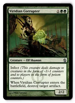 Viridian Corrupter 94 Mirrodin Besieged LP - Image 1