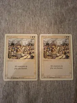 Wrath of God Revised Edition Regular - Lightly Played x2 - Image 1