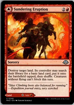 Sundering Eruption 248 Uncommon Modern Horizons 3 Magic: The Gathering Near Mint - Image 1