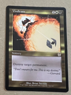Vindicate - Apocalypse - MTG - Magic the Gathering - Image 1