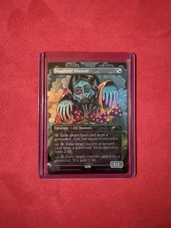 FOIL Deathrite Shaman - Secret Lair Two Scoops Inked Chaos Vault MTG Magic #170 - Image 1