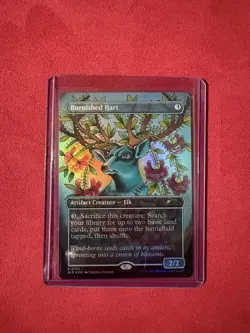 FOIL Burnished Hart - Secret Lair Two Scoops Inked Chaos Vault MTG Magic #172 - Image 1