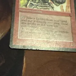 Goblin Wizard X1 Mtg The Dark Lp/Lp- - Image 2