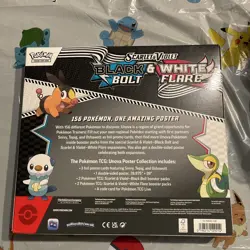 Pokemon Scarlet & Violet Black Bolt White Flare Poster Snivy Tepig Oshawott Pro… - Image 2