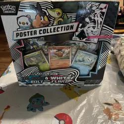 Pokemon Scarlet & Violet Black Bolt White Flare Poster Snivy Tepig Oshawott Pro… - Image 5