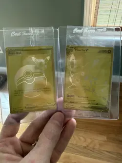 Pokemon Pikachu v SWSH145 Poke Ball SWSH146 Celebrations Promos, 2021 Sealed NM - Image 1