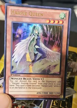 Harpie Queen LCJW-EN094 Yu-Gi-Oh Legendary Collection 4: Joey's World-1st... - Image 2