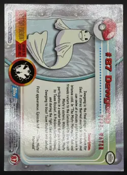 Pokemon Dewgong Topps BLUE LOGO Non Holo #87 LP - Image 2