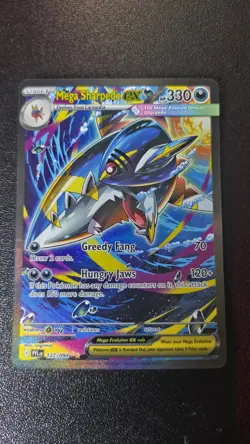 Pokemon Phantasmal Flames Mega Sharpedo Special Illustration Rare See Photo - Image 1
