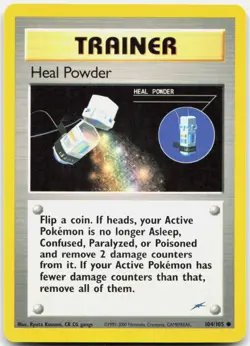Pokemon TCG Heal Powder Neo Destiny Common 104/105 Unlimited - Image 1