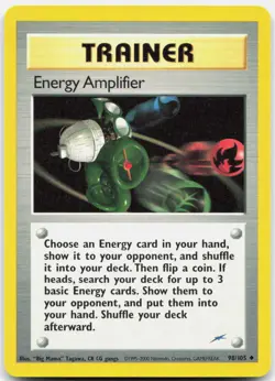 Pokemon TCG Energy Amplifier Neo Destiny Uncommon 098/105 Unlimited - Image 1