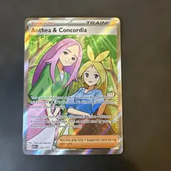 Anthea and Concordia 254/217 Ascended Heroes Pokemon TCG Full Art Holo NM - Image 1