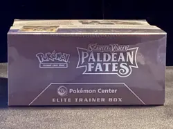 Pokemon Center Paldean Fates Elite Trainer Box (ETB) Scarlet & Violet TCG w/Case - Image 5