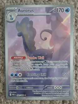 Aurorus 092/088 Pokemon Me03: Perfect Order Holo IR - Image 1